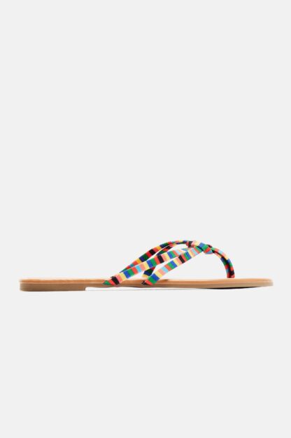 Sandalias Planas de Verano Multicolor tipo Flip Flops - Image 11