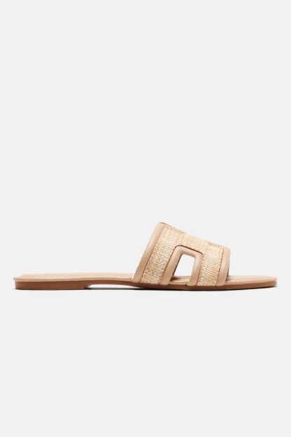 Sandalias Planas Elegantes con Punta Cuadrada - Image 2