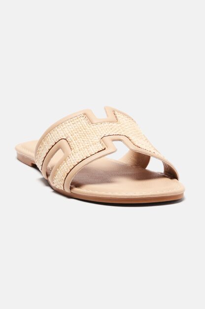 Sandalias Planas Elegantes con Punta Cuadrada